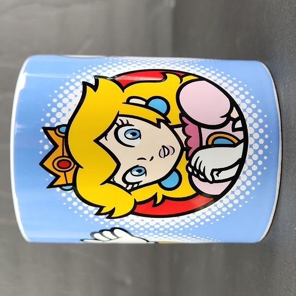 DONKEY KONG 12 oz Ceramic Mug: Luigi, Princess & Mario, official Nintendo - Picture 3 of 9